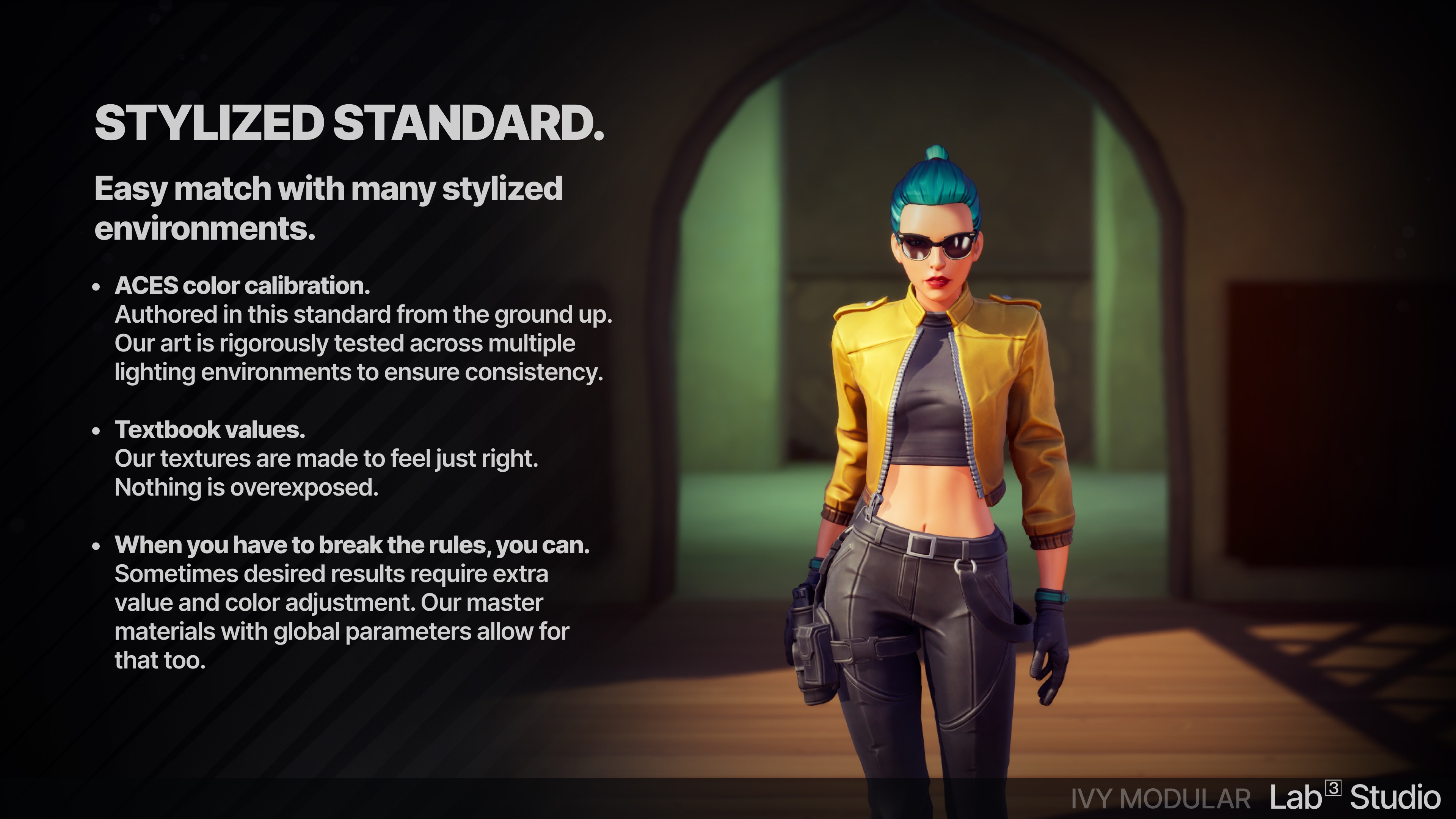 Ivy — stylized character