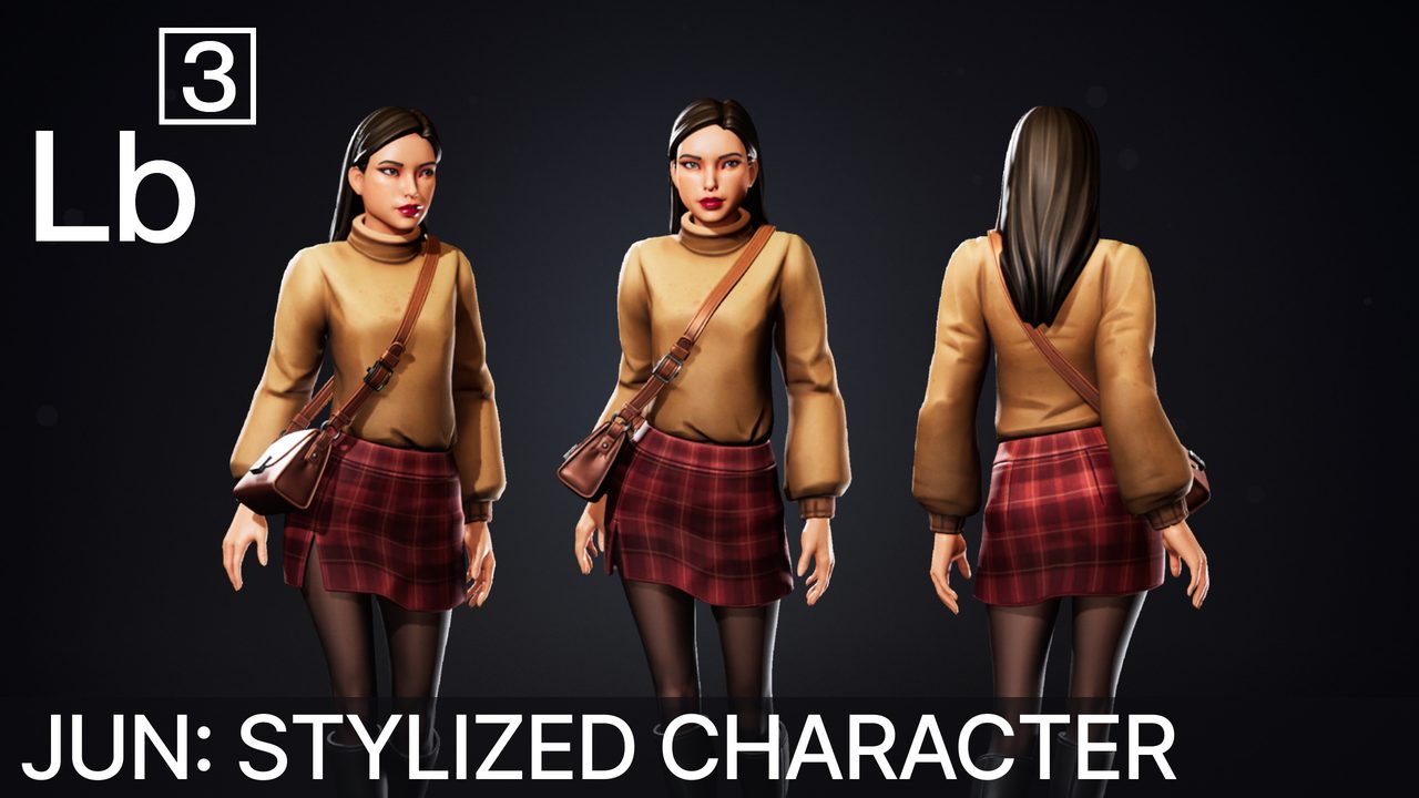 Jun: Stylized Character