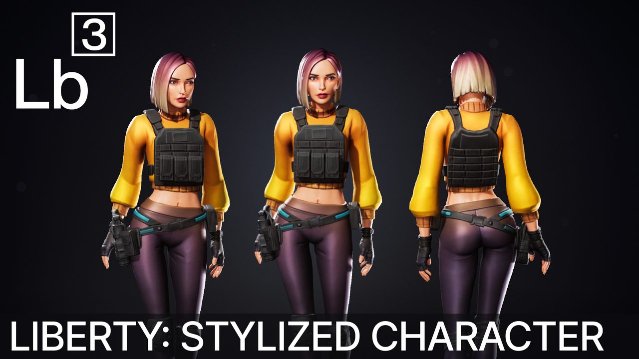 Liberty: Stylized Character
