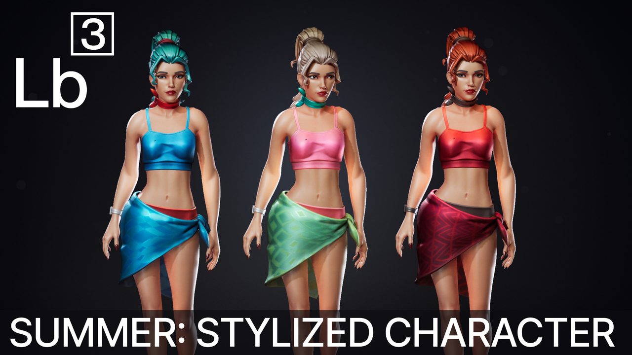 Summer: Stylized Character